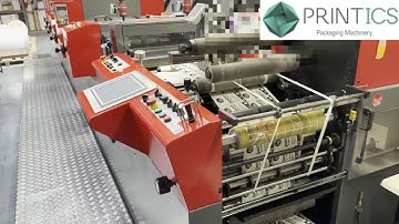 VIDEO PRINTICS U47150425 CODIMAG 420 OFFSET ANIFLO COMPLETE MANUFACTURING LINE FOR LABELS, 4 COLOR