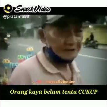 SNACK VIDEO- PRINSIP HIDUP !!!