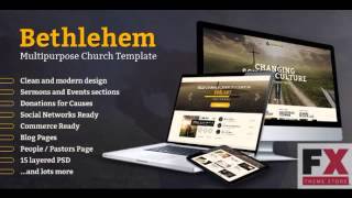 Preview Bethlehem - Multipurpose Church PSD Template