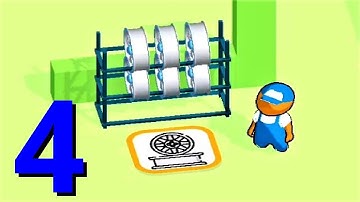 👨‍🔧 Idle Car Service 🚗 GAMEPLAY Part 4 Unlocked Everything (Android, iOS)