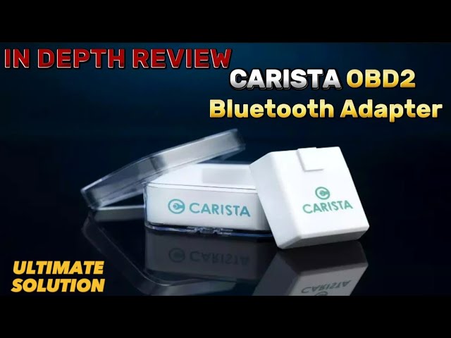 Carista OBD2 Bluetooth Adapter: Diagnose and Fix Car Problems