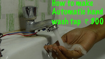 How to Make Automatic Hand wash tap ₹ 300 | Tech Buddies