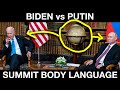 Putin Biden Summit 2021 Body Language Analysis