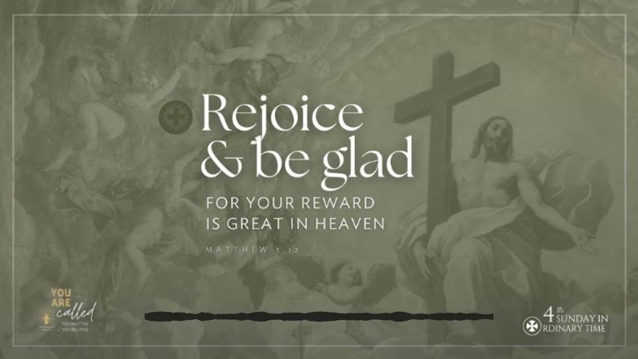 Gospel Reflection on Matthew 5:1-12a