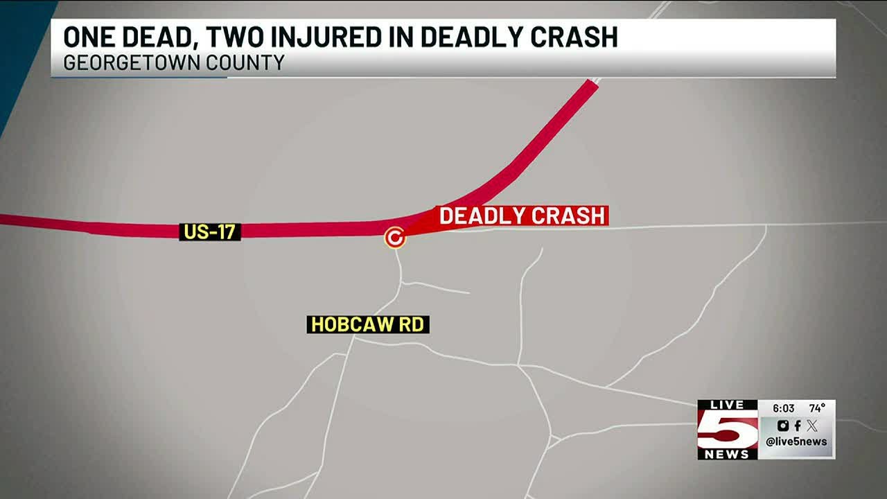 VIDEO: Troopers: 1 killed, 2 hurt in Georgetown Co. crash - YouTube