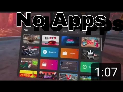 How To Fix Your Oculus Apps When They Don’t Show Up!