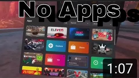 How To Fix Your Oculus Apps When They Don’t Show Up!
