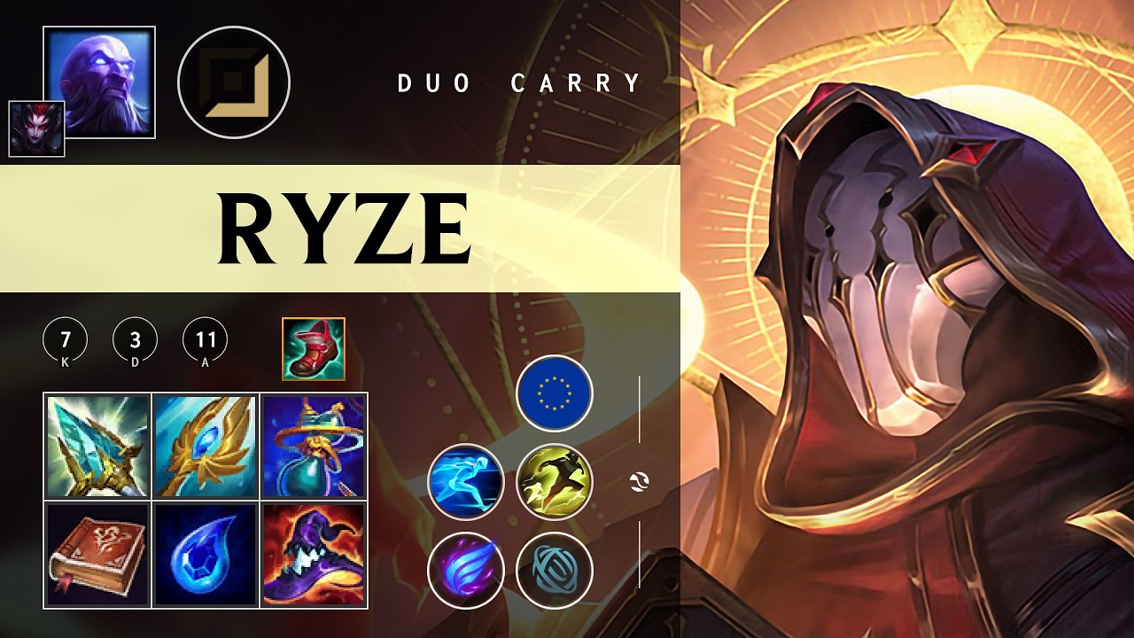 Ryze Carry vs Kai'Sa - EUW  Patch 26.03