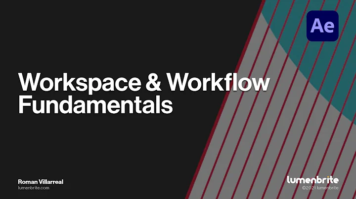 After Effects for Beginners - 01 Workspace & Workflow Basics