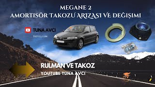 Megane 2  Amortisör Takozu, Rulmanı Arızası ve Değişimi!