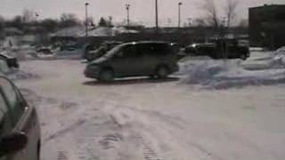 Snow mounds getting big around Cedar Rapids