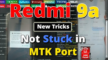 Redmi 9a FRP Unlock with Unlock tool 🔥 new tricks not stuck in mtk port | Redmi 9a stuck in mtk port