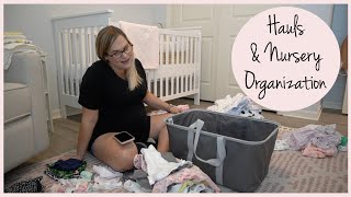 PREGNANCY UPDATE, HAULS, & NURSERY ORGANIZATION | DITL VLOG | 32 WEEKS