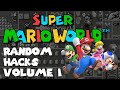 Random super mario world hacks  showcase vol i  selfmade island