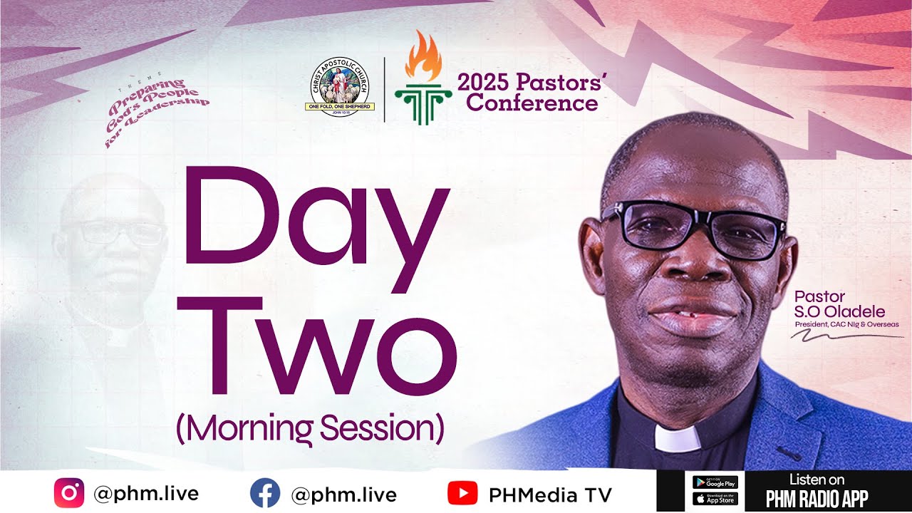 CAC Pastors’ Conference 2025 | Day Two Morning Session | PHMedia Stream ...
