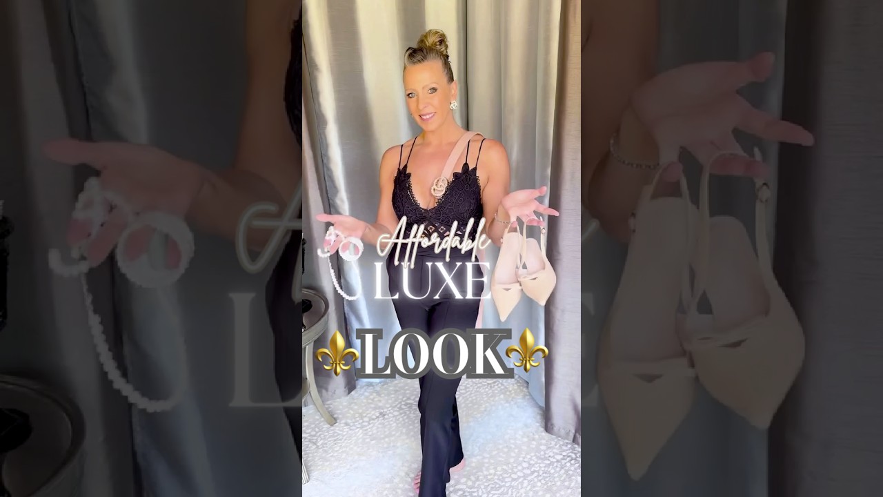⚜️Affordable Luxe Look = Instant Confidence 💫