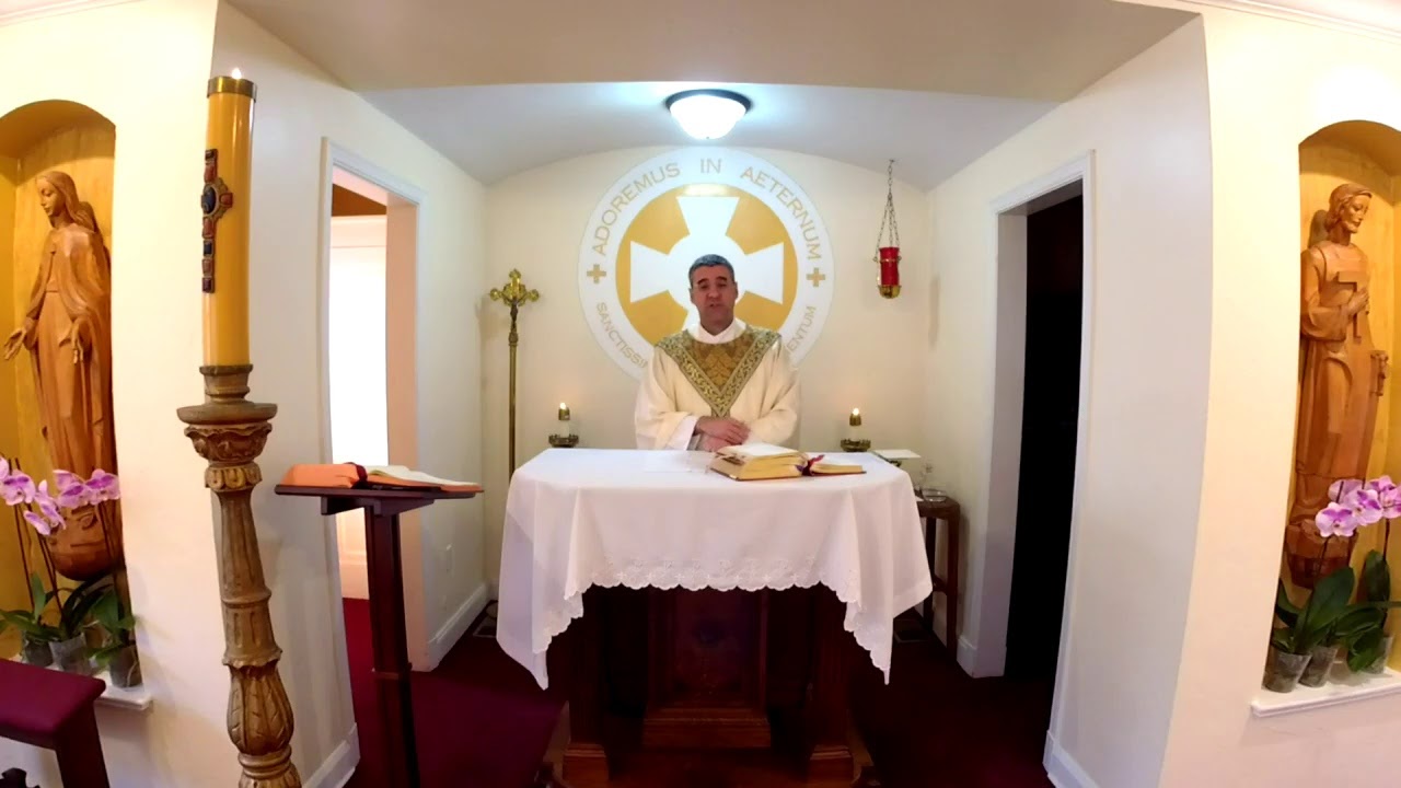 Mass 5-7-20 from the Church of the Little Flower - YouTube
