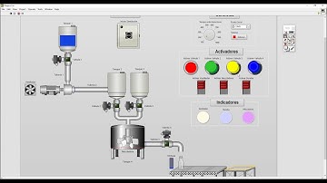 Simulated Filling Machine - LabVIEW & Arduino