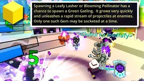 Trove - CHLOROMANCER CLASS GEM | Road to Golden Name !!