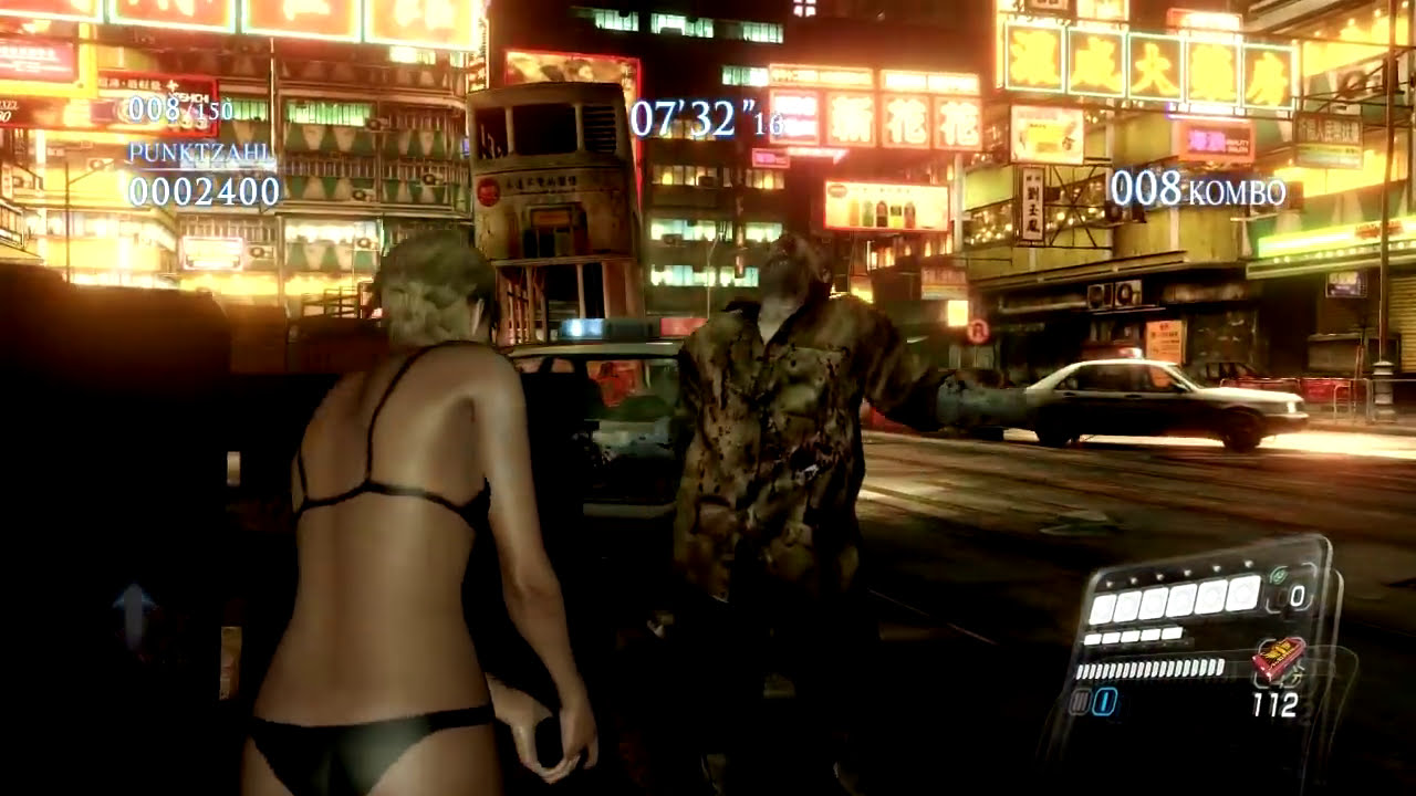 Bikini Sherry Mod Sexy Resident Evil 6 Mercenaries Run Youtube