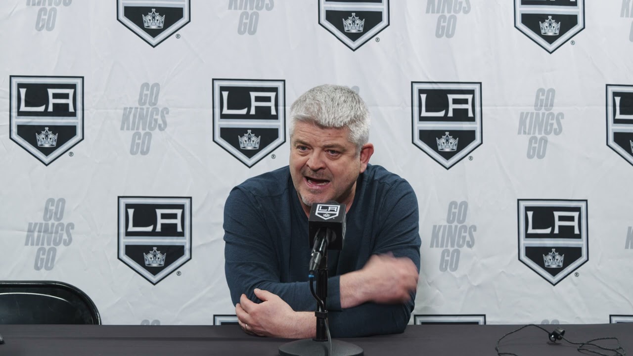 Head Coach Todd McLellan |  | 2022-23 LA Kings Season Exit Interviews