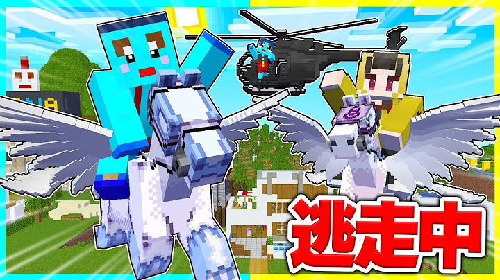 空飛ぶ馬ペガサスに乗って逃走中をした結果...【まいくら / マインクラフト】