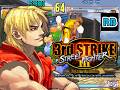 1999 [60fps] Street Fighter III 3rd Strike Ken Hardest ALL