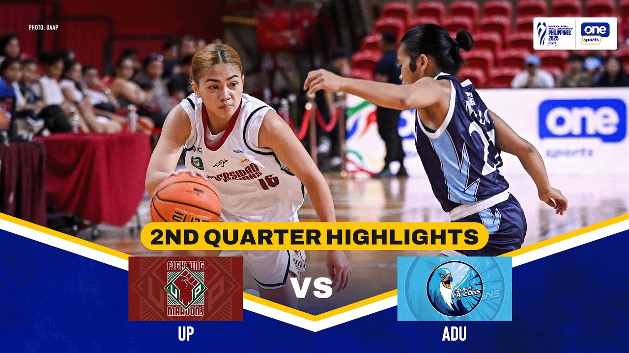 UP vs. AdU | 2ND QUARTER HIGHLIGHTS | UAAP SEASON 88 WOMEN’S BASKETBALL ...