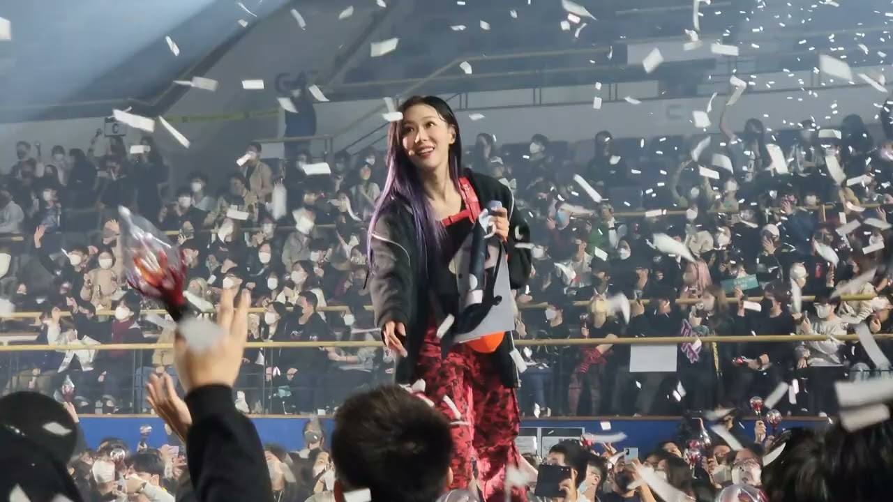 221029 드림캐쳐 Dreamcatcher - 하늘을 넘어 Over the sky 직캠 Fancam @ 서울 콘서트 concert in Seoul