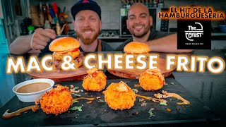 Mac &amp; Cheese Frito - El Hit de The Crust (y salsa Mostaza Dulce) | Slucook