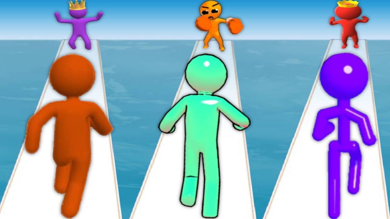 GIANT RUSH vs SCALEMAN vs TALL MAN RUN - Triple Game