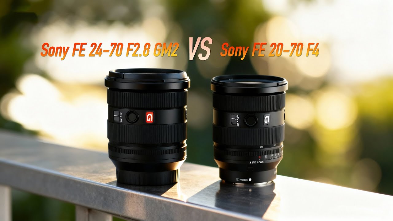 FE 20-70 F4 vs FE 24-70 F2.8 ｜到底选哪只？