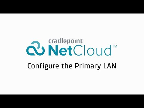 Configure the Primary LAN