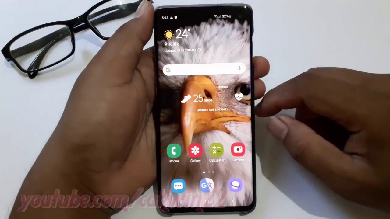 Samsung Galaxy S10 How to enable or disable mute all sounds (android