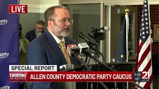 Allen County Democratic Party holds caucus Saturday to vote in Fort Wayne’s next mayor
