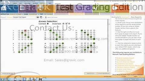 Scoring Test Bubble Sheets with an HP Scanner and Remark Test Grading Software