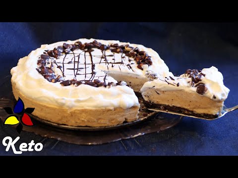 No Bake Peanut Butter Pie | Keto Dessert Recipe