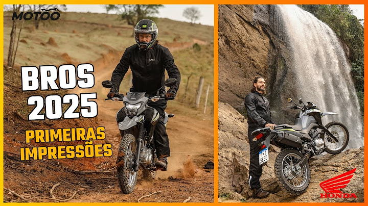 Andei na Honda Bros 160 2025! Impressões, preço, TOP SPEED e consumo