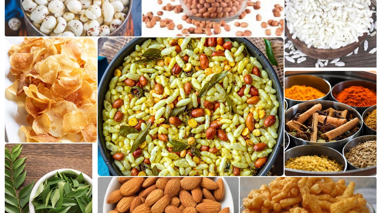 हेल्दी ड्राई फ्रूट्स मुरमुरा नमकीन सिर्फ पांच मिनट में बनाएं महीनों तकखाएं #ड्रायफ्रूट्सनमकीन 