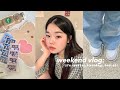 Weekend vlog 500am mornings korea haul life updates etc