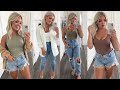 NORDSTROM ANNIVERSARY TRY ON HAUL + END OF SUMMER STYLE! - Brianna Fox