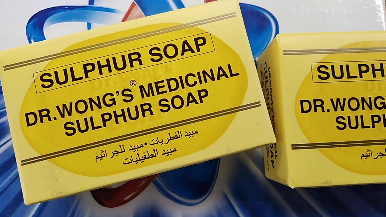 Dr. Wong’s Medicinal Sulphur Soap for Skin infections, dandruff. YouTube