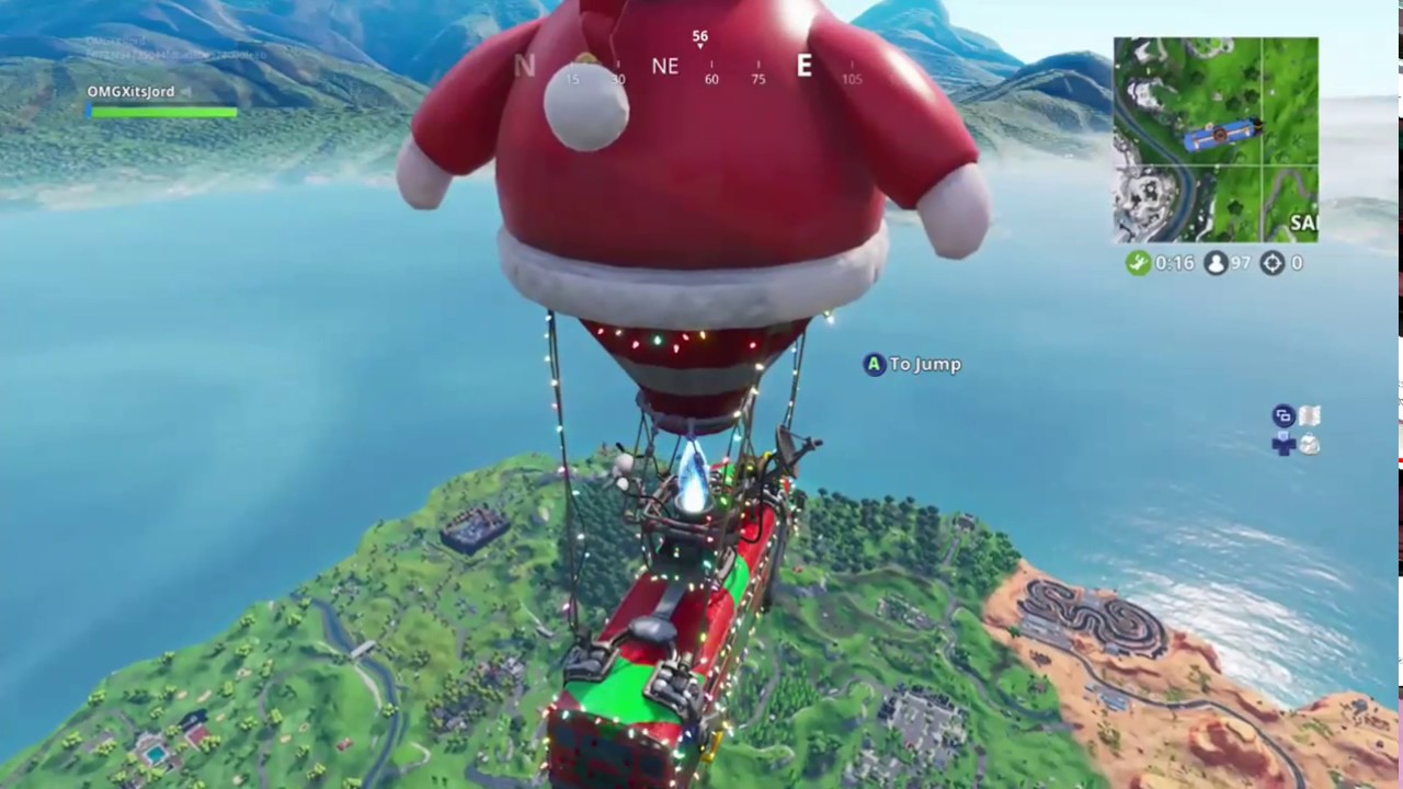 Why Is The Battle Bus Still Christmas Themed (Fortnite Battle Royale