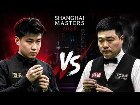 Zhao Xintong vs Ding Junhui | Shanghai Masters 2026
