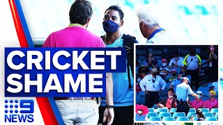 Sydney Cricket test paused for racial abuse claims | 9 News Australia