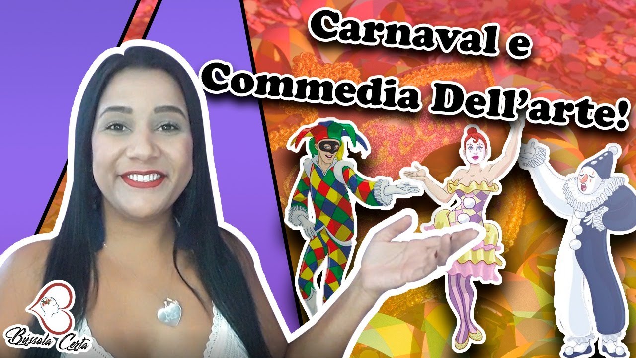Carnaval/Commédia Dell'arte - Arlequim, Colombina e Pierrot