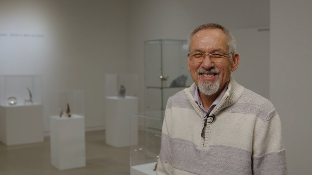 Michael Massie introduces his solo show "Stories in Silver and Stone".