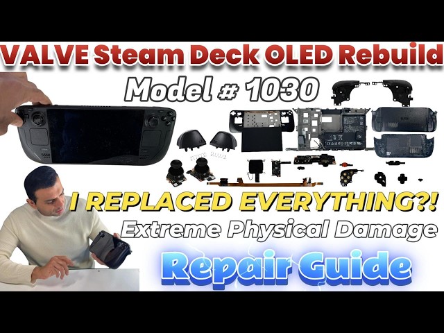 Steam Deck OLED Model 1030 Ultimate Repair Guide - OLED Screen