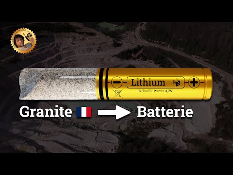 Ce granite pourrait servir à fabriquer des batteries - Monsieur Bidouille