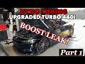 STRANGE BOOST LEAK ON MY UPGRADED TURBO BMW 44OI ! DYNO DAY #3! #ULTRA FLOW
